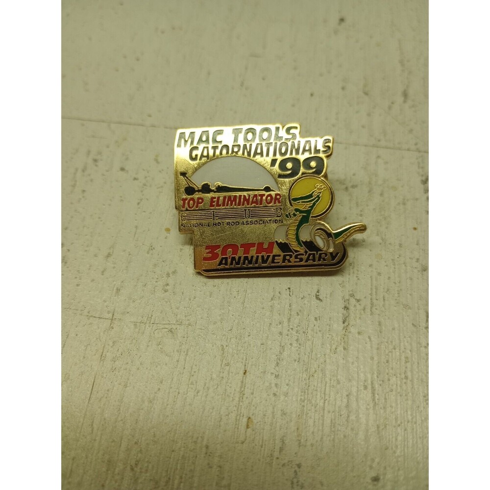 Mac Tools Gator National 1999 30th Anniversary Lapel Pin -